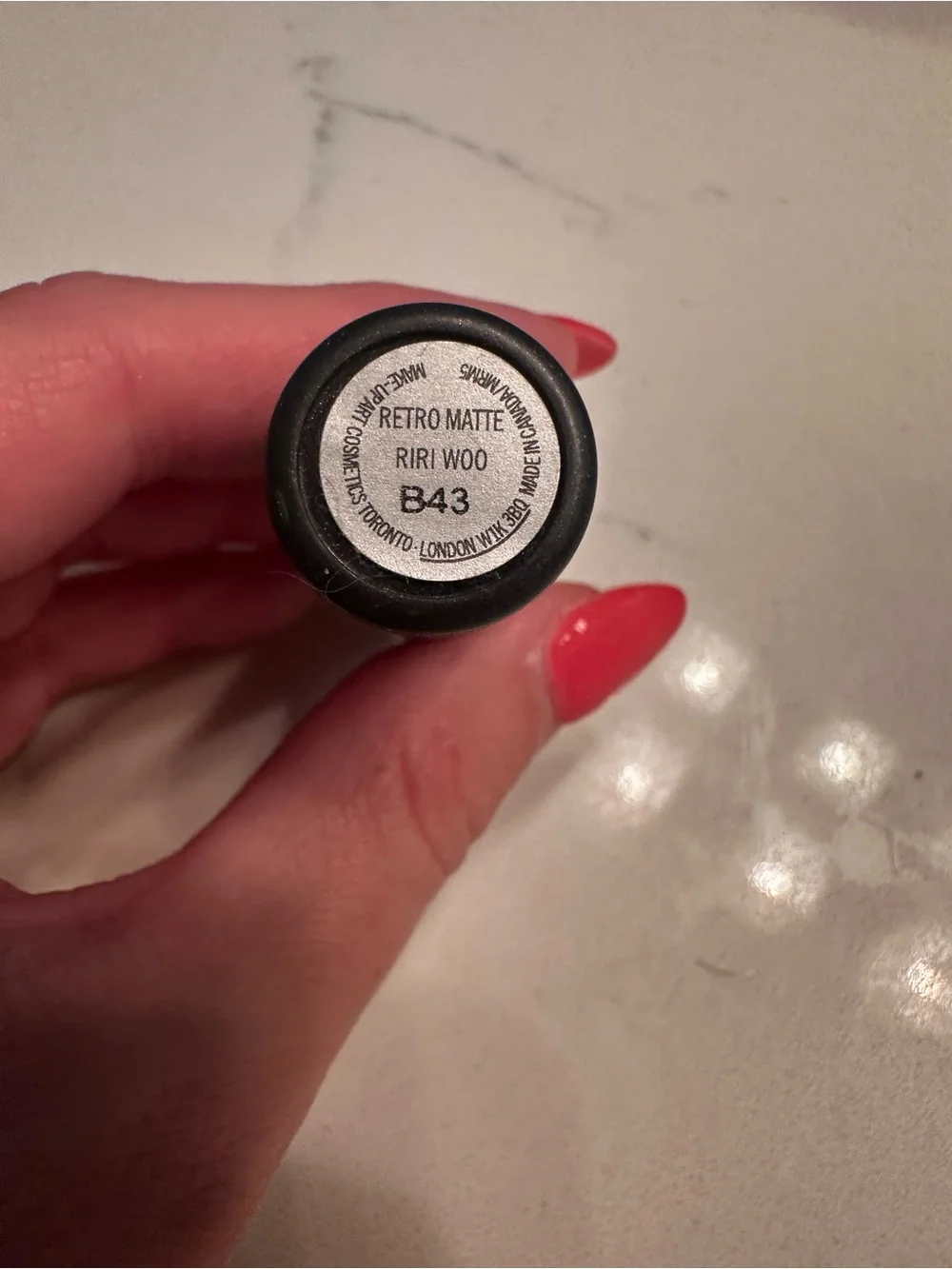 MAC Cosmetics x Rhianna Riri Woo Red Lipstick